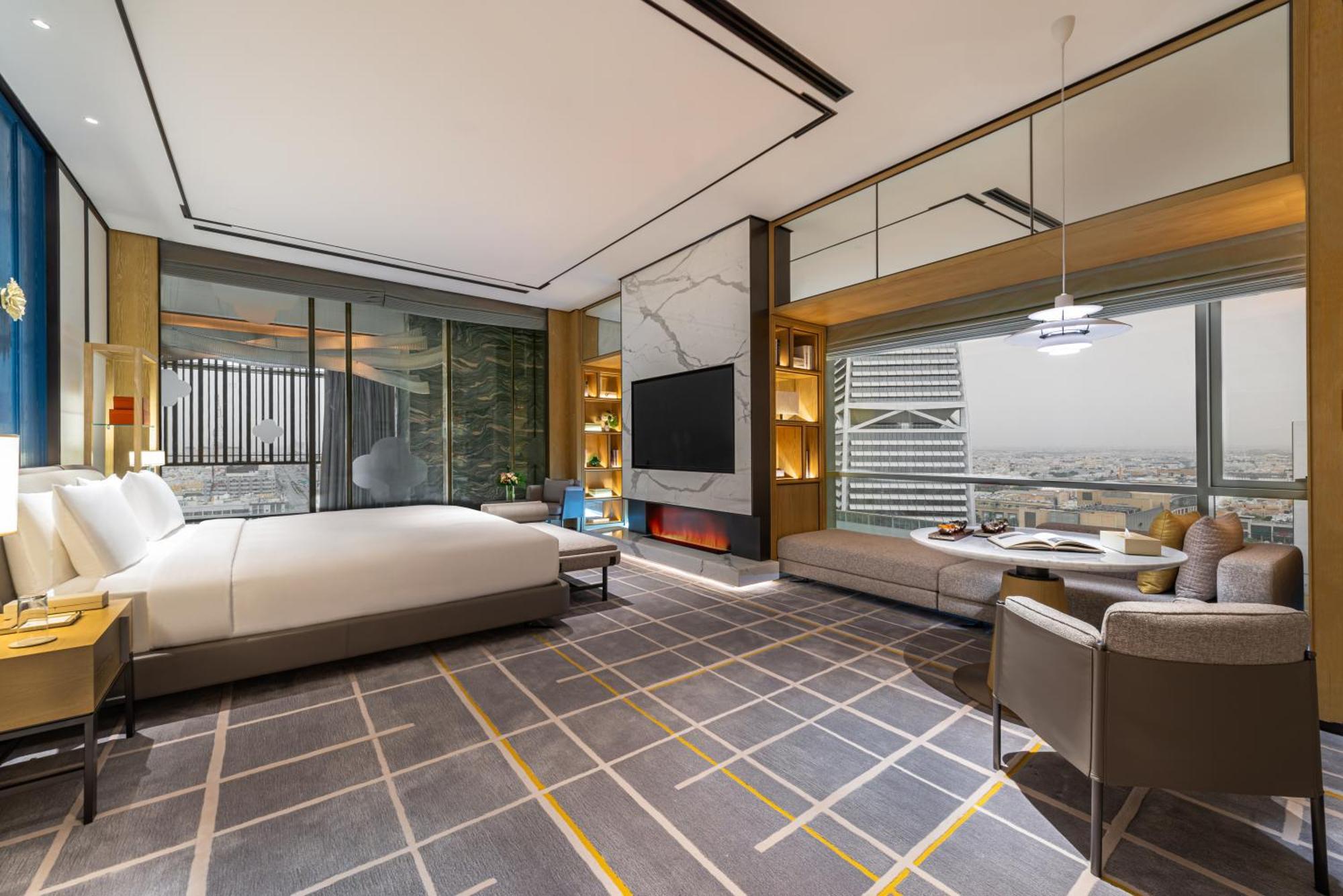 Narcissus The Royal Hotel Riyadh Exteriör bild A suite at the hotel